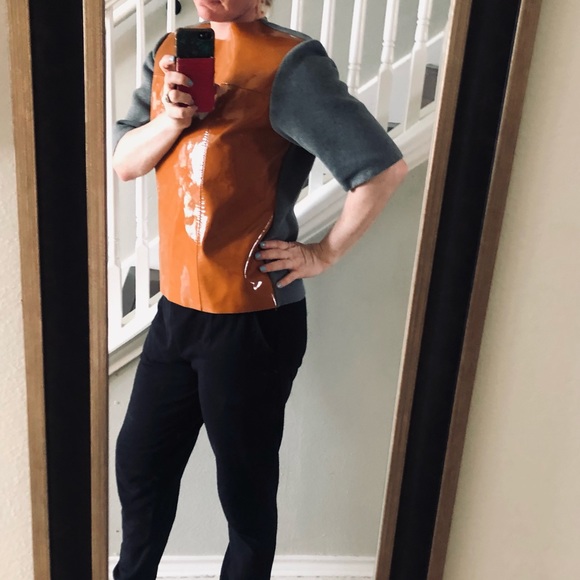 🔥Marni Leather/Cotton Top🔥 - Picture 6 of 11